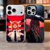 MAKIMA Человек-бензопила C Чехол для телефона для iPhone 17,16,15,14,13,12,11 Plus,Pro Max,Цветной серебристый чехол для телефона
