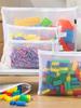 Puzzle Storage Bag, Toy, Children's Granule, Building Block Card, Home Zipper Storage Bag A4