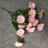 Silk Artificial Daisies Chrysanthemum Bouquet Indoor Plant Wedding Decoration