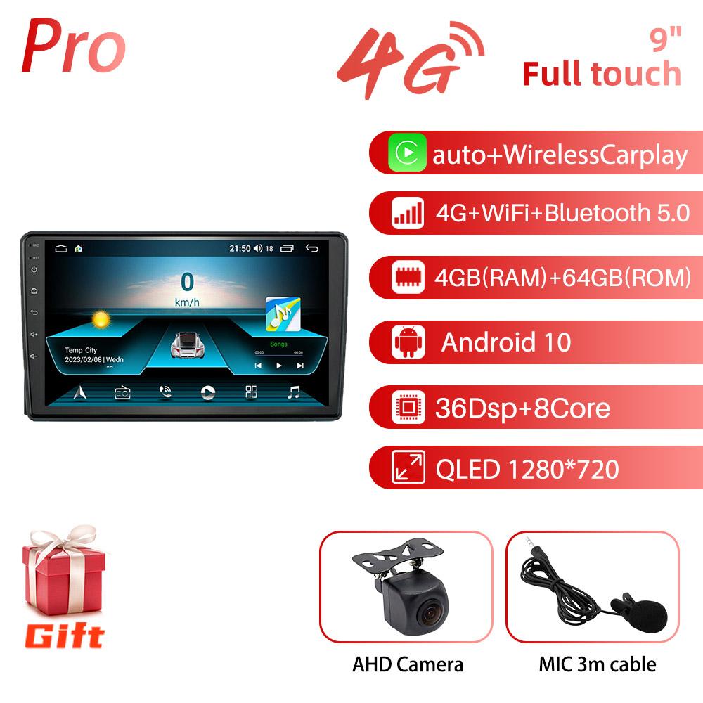 2 Din Android Radio Car GPS Navigation for Ford New Transit 2009-2019 Head Unit Autoradio Multimedia Player Stereo Audio Auto