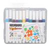 Acrylic Paint Markers Water Based Ink Waterproof High Coverage Paint Pens Paint Markers for DIY