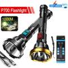 100000LM P700 High Power LED Flashlight Rechargeable LED Torch 1000m Lighting Light Waterproof Outdoor Camping Lamp Hunting