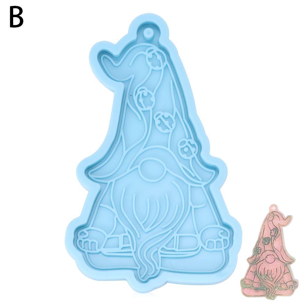 Силиконовые формы для конфет, шоколада, рождественские формы для ключей, формы для садовых эльфов, инструмент для изготовления ювелирных изделий