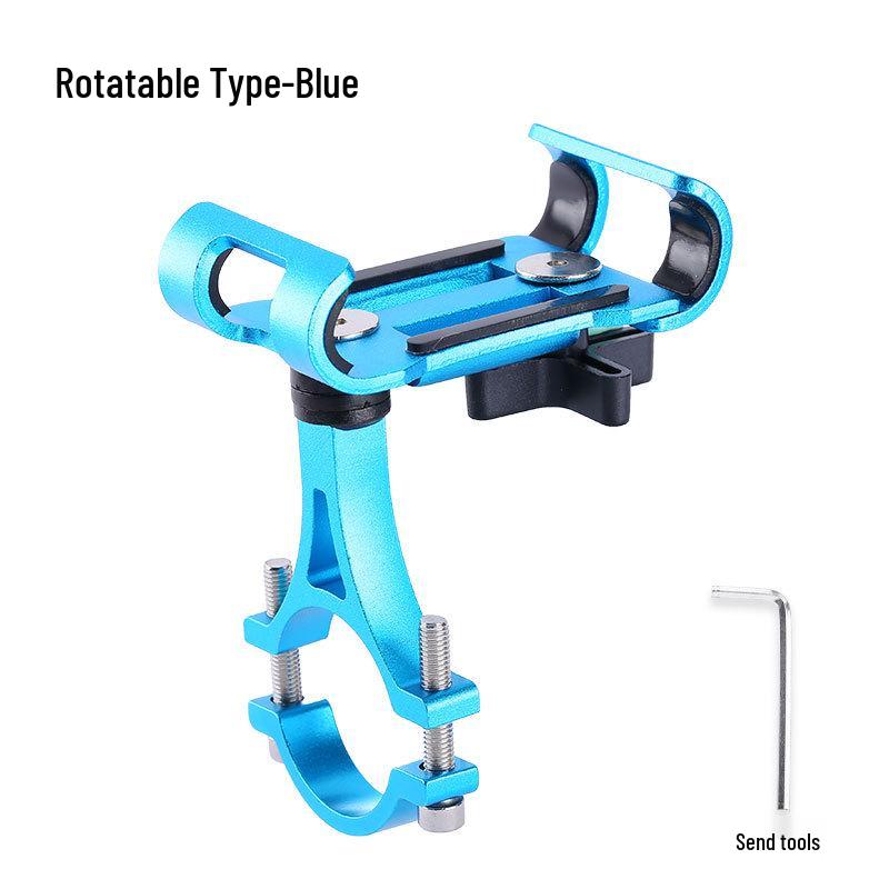 Aluminum Alloy Phone Holder for Bicycle, Motorcycle, and Electric Bike Navigation