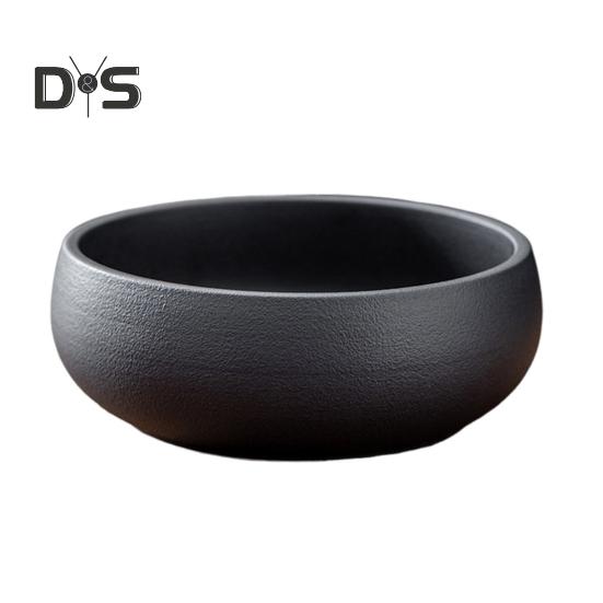 Керамический горшок для лотоса, крупнокалиберная непористая круглая ваза, цветная глазурь для нарциссов, цветочный горшок для водных растений, чаша для лотоса, гидропоника