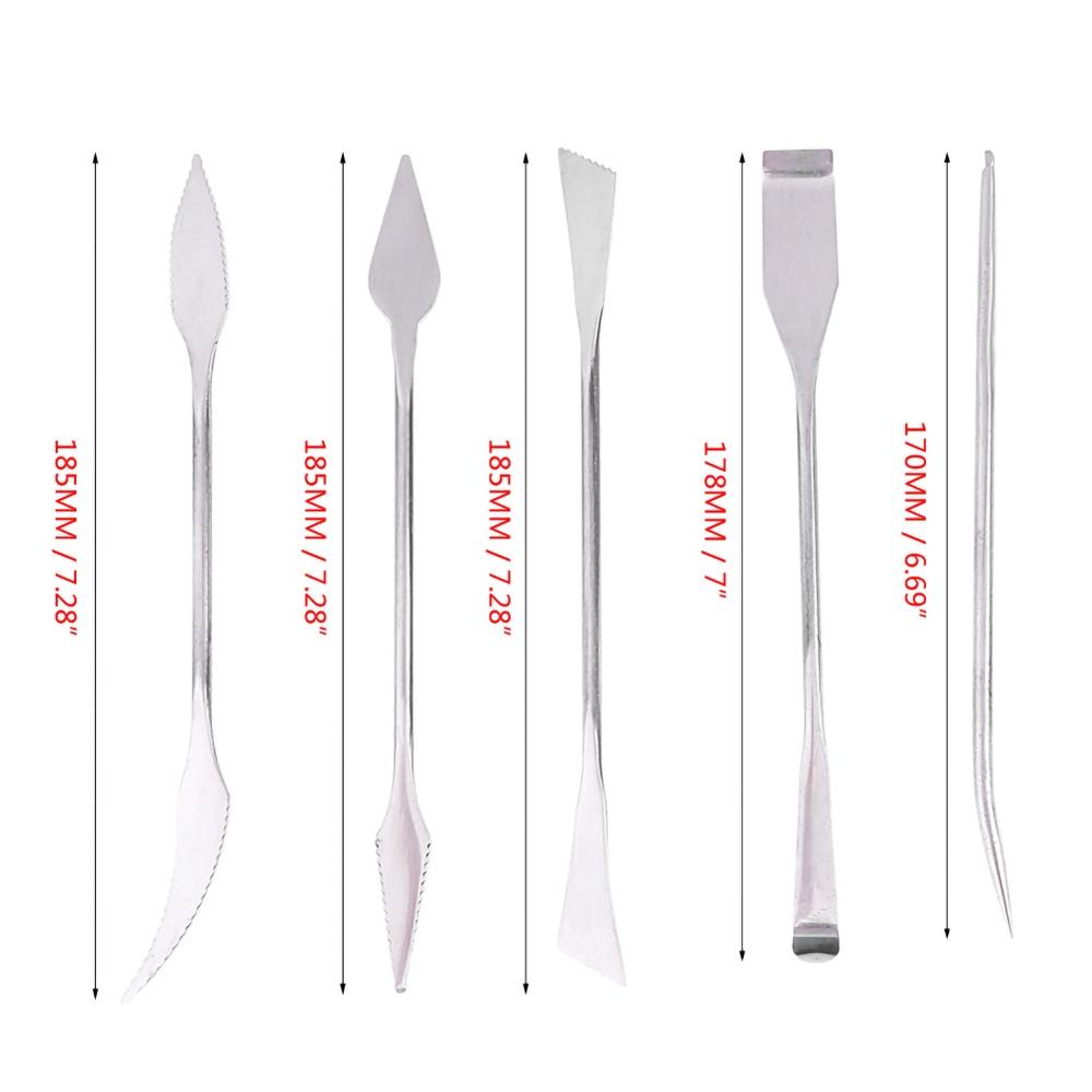 5pcs Double Ended Wax Carving Tools 5Pcs Set Clay Sculpting Tools Sculpture Tools Clay Sculpting