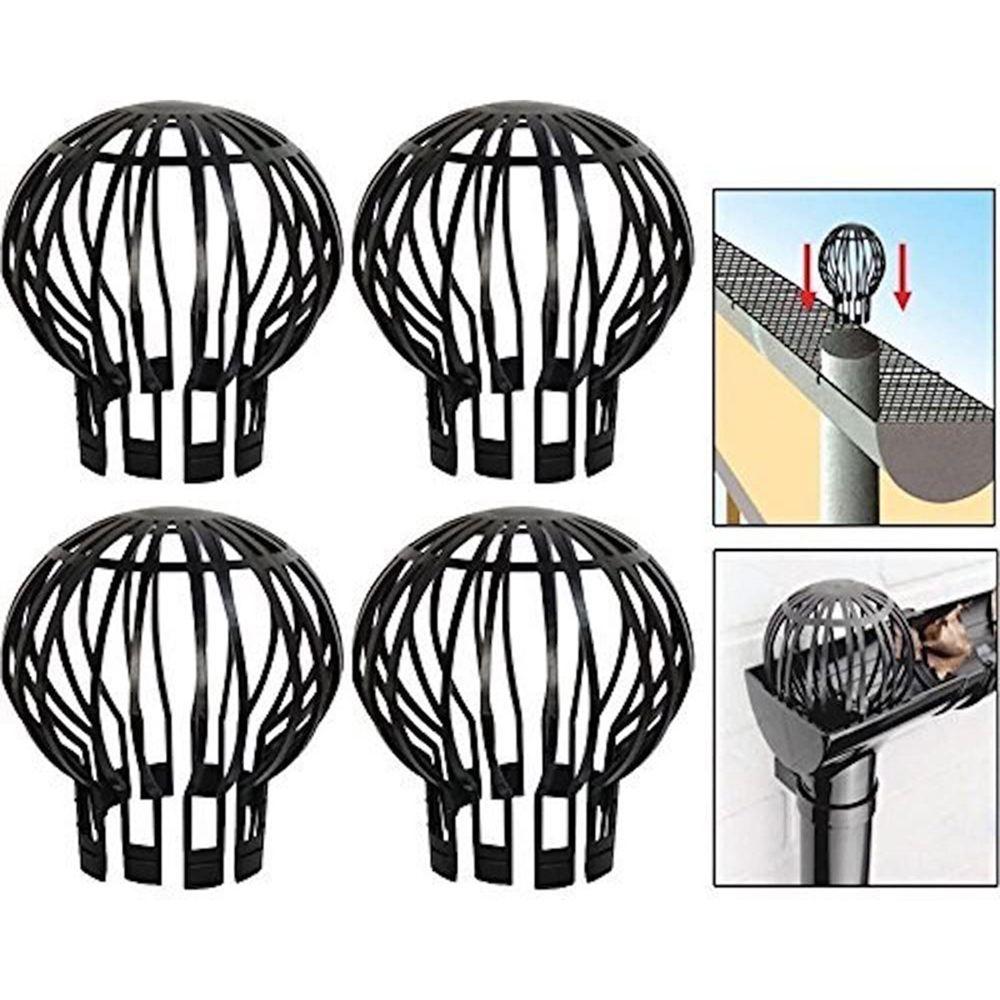 Extension Stops Blockage ,Leaves, Debris Downspout Filter Mesh Strainer Gutter Guard Leaf Filter