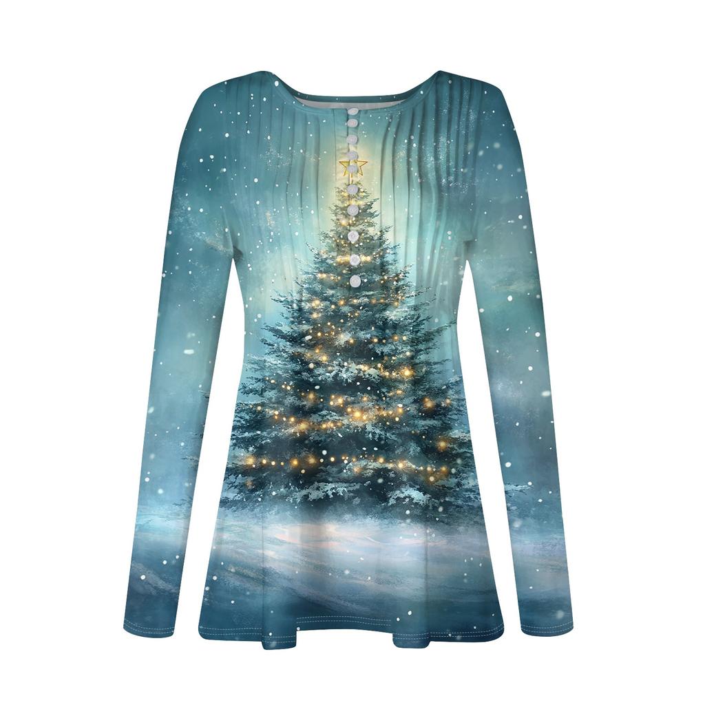 Рубашки с длинным рукавом для женщин, осенняя мода, нарядные повседневные блузки, модные плиссированные туники, топы для леггинсов