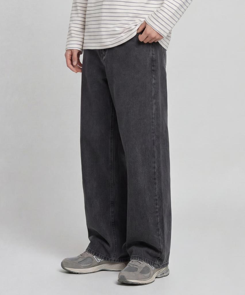 AGOD [2Pack] Wide Denim Pants (B Type)