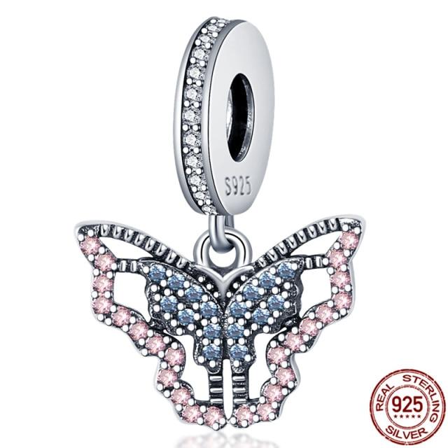 Plata Charms Of Ley 925 Silver Starry Sky Charms Air Balloon Charm Fit Fashion 925 Original Bracelets Pulseira Diy