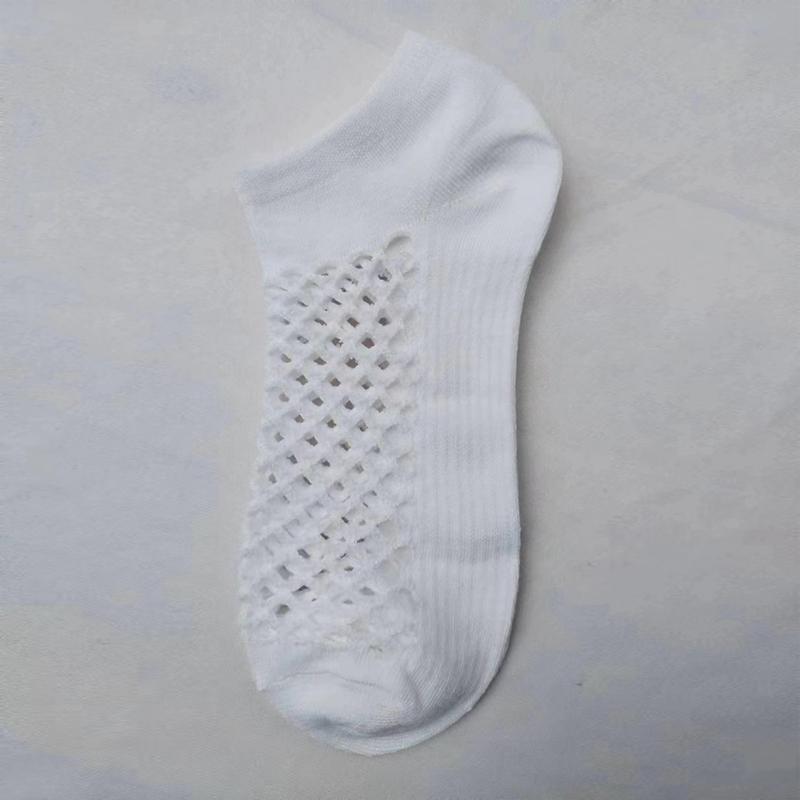 1/5 пар Женские модные дышащие повседневные носки до щиколотки с забавной сеткой, хлопковые короткие носки для женщин