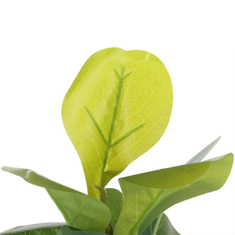 Party Supplies Courtyard Ornament Fake Plants Faux Leaves Lifelike Greenery Artificial Ficus Branch