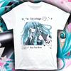 ZX Tee Fashion Y2K Japanese Anime Pattern T-shirt Cute Casual T-shirt Hip-hop Harajuku Top Star Girl Street Wear Graphic T Shirts Y2K