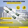 Linear Guide Rail 2Pcs HGR20-1000mm Linear Slide Rail with 1Pcs RM1605-1000mm Ballscrew with BF12/BK12 Kit Linear Slide Rail Guide Rail Square For DIY