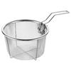 Stainless Steel Deep Fry Basket Multifunctional Wire Mesh Colander Durable Oil Skimmer Strainer