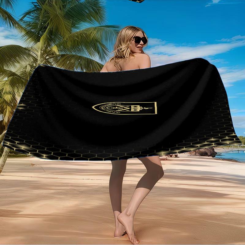 Burnley Football Club Beach Towel Microfiber Beach Towel, Lightweight and Quick-Dry, for Summer Travel, Swimming Pool Fan Birthday Gift