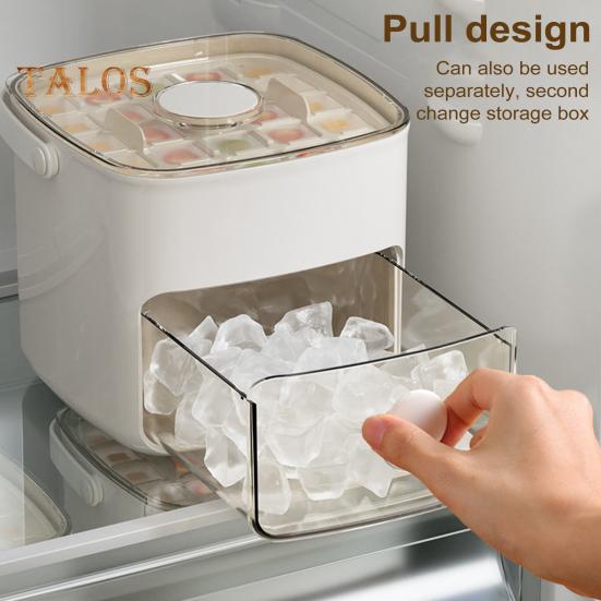 Форма для льда с крышкой для воды, фруктов, коктейлей. Креативная форма кубиков льда. Легко моется. Коробка для льда для виски, кофе.