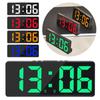 Temperature Calendar Backlight Nightlight Alarm Clock LED Digital Electronic Clock Large Number
