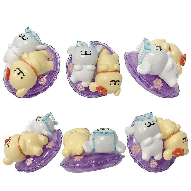 Maltese Funism Children Toys Blind Box Happy Series Dolls Table Decoration Gift