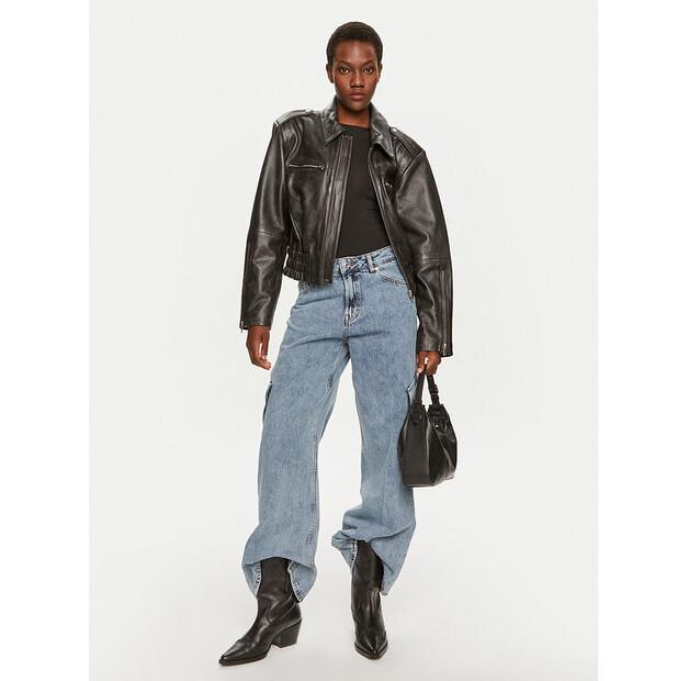 Джинсы Hugo Gemanda 50519907 синий Wide Leg