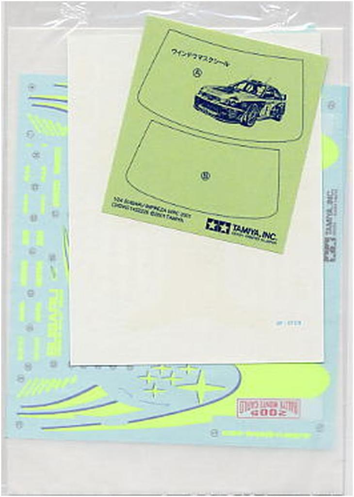 Tamiya 1/24 Sports Car Series No. 281 Subaru Impreza WRC Monte Carlo 2005 Plastic Model Kit 24281