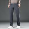 Mens Pants Cotton Casual Stretch Male Trousers Man Long Straight High Quality 4 Colors Plus Size Pant Suit M-6XL LY6067