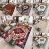 1PC Vintage Persian Carpet American Bohemian Moroccan Living Room Carpet Bedroom Bedside Rug Kitchen Coffee Table Floor Mat