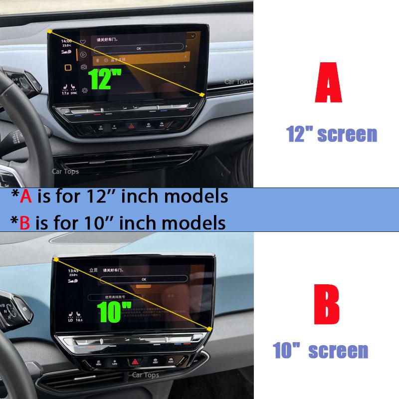 Mobile Phone Holder for Volkswagen ID. Buzz Cargo 2023 2024 12" or 10" Screen Wireless Charger Stand Gravity Mount Accessories