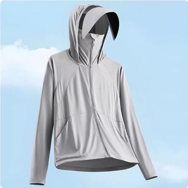 Outdoor mountain series new summer sun protection shirt for women, UV protection UPF10+ lightweight loose sun protection jacket for men