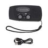 Weather Radio Solar Hand Crank AM FM WB Emergency Radios with 3 LED Flashlight 2000mah Battery