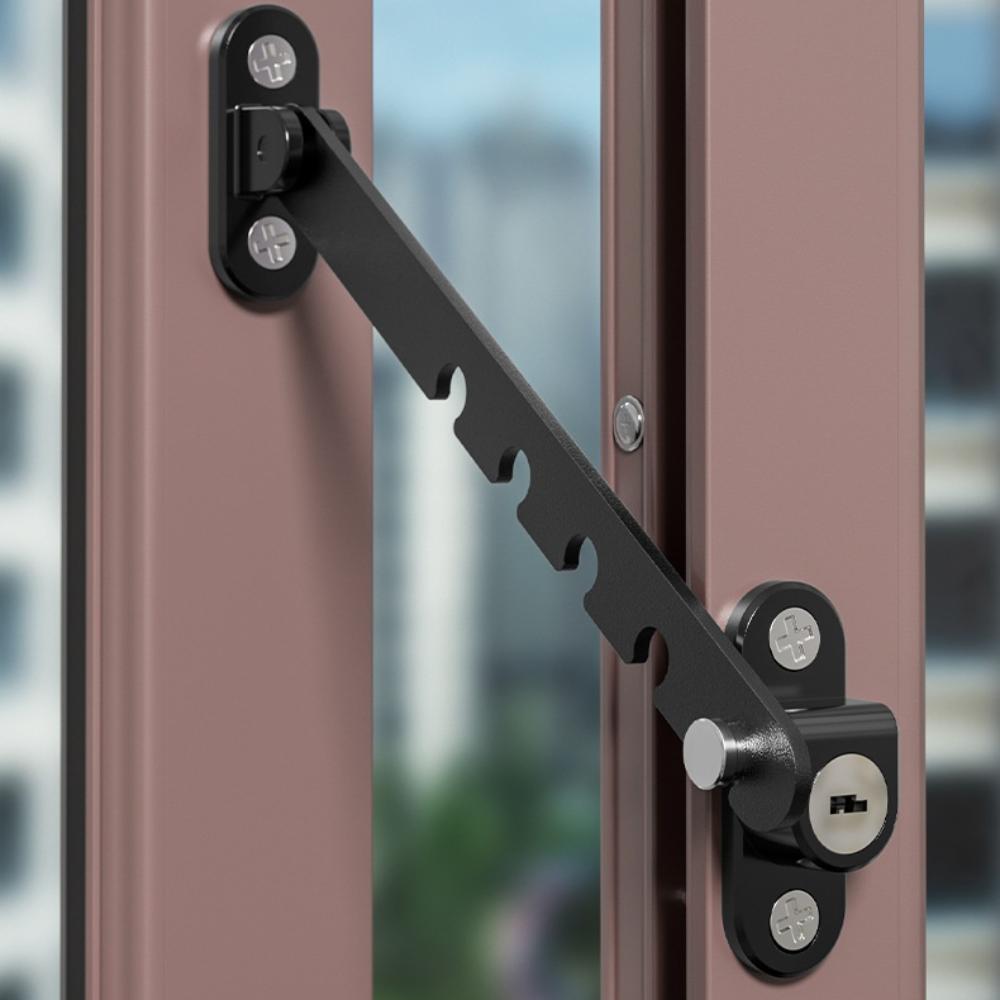 Multigear Window Stopper Window Opening Limit Size Windbreak Hook Bracket Window Lock Wind