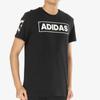 adidas Adi 360 Logo Print Спортивная футболка с круглым вырезом Мужские топы Черные CV4536