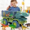 Children Dinosaur Engineering Car Toys Kids Large Size Transport Excavator Vehicles Carrier Truck Toy Pull Back Vehicle Gifts