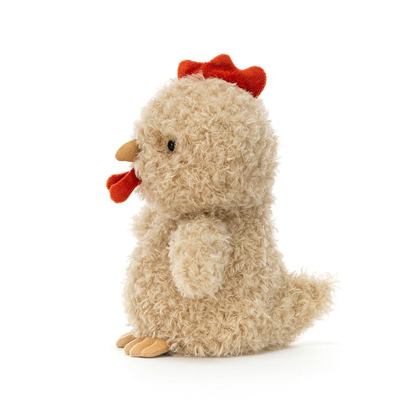 JELLYCAT Серия Короткие Ножки Животное Маленький Петушок Милая Кукла Плюшевая Кукла Высота 18 см