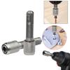 Convert To 1/4 Hex Shank Adapter Hexagonal Converter Electric Hammer Power Screwdriver Bit Holder Socket Impact Driver