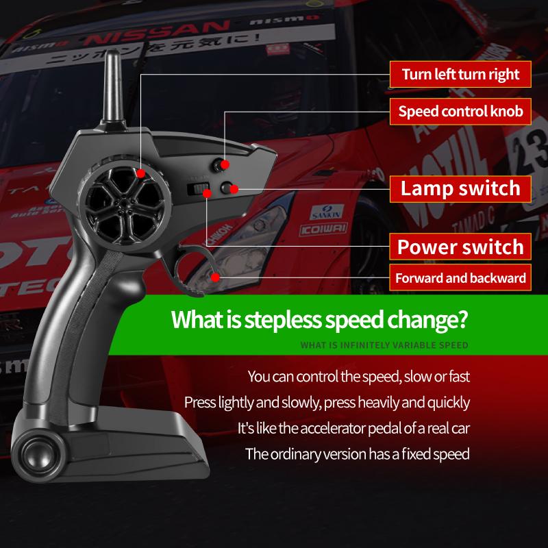2024 1:16 гоночных машинок с дистанционным управлением в половинном масштабе, высокоскоростные гоночные машины 4×4 с бесступенчатым регулированием скорости, с полным приводом, с дистанционным управлением, детские игрушки в подарок