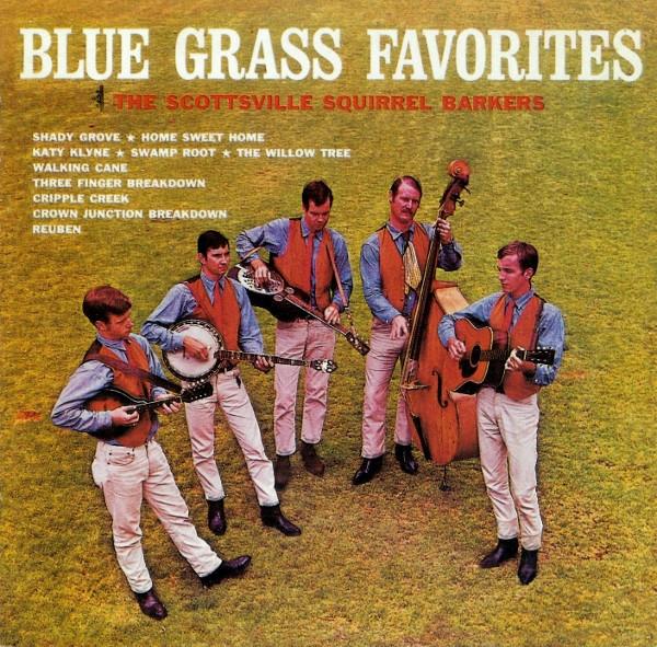 CD SCOTTSVILLE SQUIRREL BARKERS - Blue Grass Favourites DIAB855 Diabolo Records 1998 UK Кантри Б/У