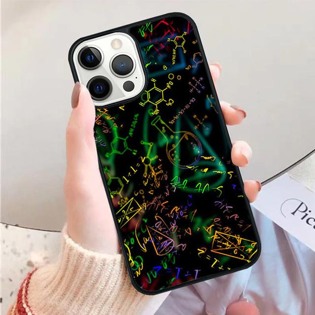Винтажный Бесшовный Чехол для Телефона с Химической Лабораторией Для iPhone 17 Air 15 16 14 Plus 11 12 13 Pro Max Apple max