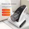 Бытовой беспроводной прибор для удаления клещей Ручной пылесос для кровати Зарядка Удаление пыли Всасывание волос Синий свет для удаления клещей