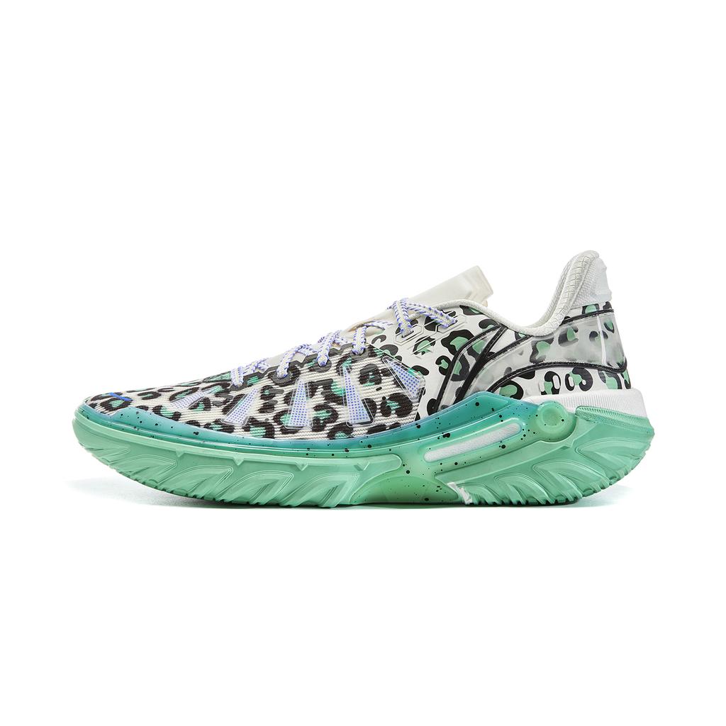 Li Ning Jie Ao 2 Баскетбольные кроссовки Мужские Низкие Белые Черные Зеленые ABFV013-15