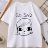 Yoshitomo Nara Sad Vintage Tshirt Vintage Japan Party Cotton Short Sleeve Tshirt Unisex Women Casual Round Neck Printed Tees