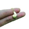 Ocean Theme Vintage Beach Style Collar Gift Zinc Zinc Alloy Pendant Sea Snail Shell Necklace Round Conch