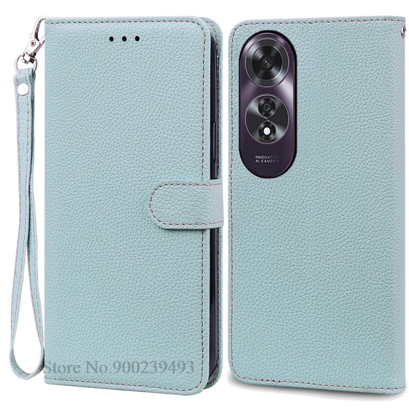 For OPPO A60 4G Case Wallet Flip Leather Case For OPPO A60 Cover Book Fundas For Oppo A60 Mobile Case Coque Shell