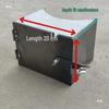 Firewood Gasifier Stove Fire Ring and Tank Head Accessories, Carbon Steel Inner Liner