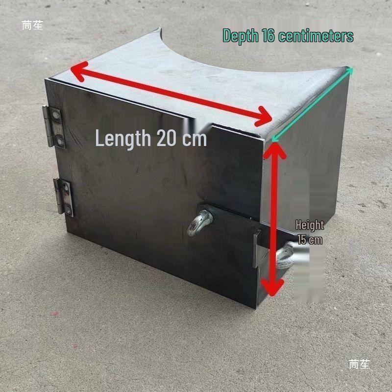 Firewood Gasifier Stove Fire Ring and Tank Head Accessories, Carbon Steel Inner Liner