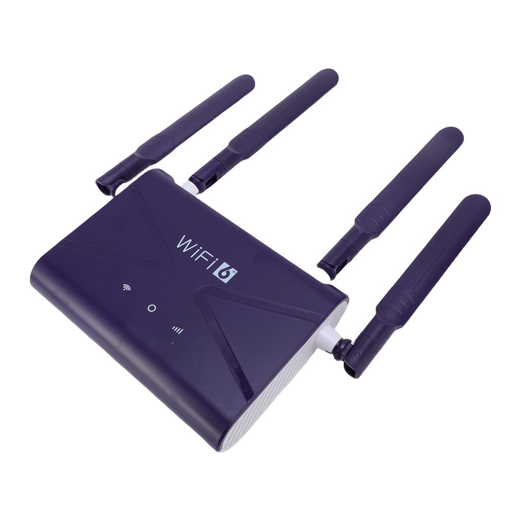 Беспроводной WiFi6 Роутер 300 Мбит/с 4G CPE LTE Роутер со слотом для SIM-карты 4 Антенны для Телефона Ноутбука ПК