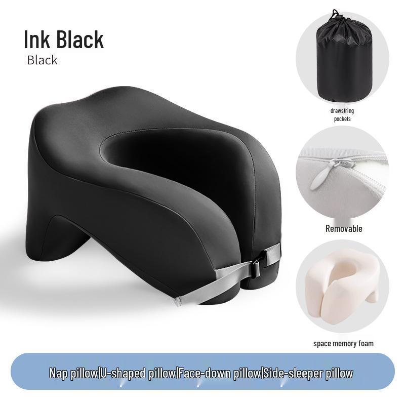 U-образная дорожная подушка из пены с эффектом памяти для поддержки шеи