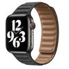 Магнитный кожаный ремешок для Apple iWatch серии 7 6 SE 5 4 3 2 1 ремешок браслет 42 мм 38 мм 44 мм ремешок 40 мм