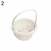 Plastic Weaving Vegetable Fruit Picnic Storage Basket Box Cosmetics Organizer
