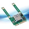 mSATA To USB Conversion Card Mini PCI E Expansion Converter Adapter USB2.0 mPCI E